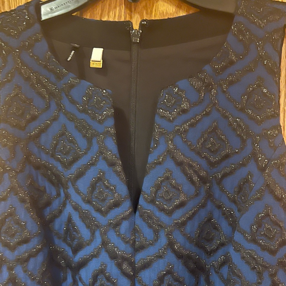Anthropologie 4C 4 Collective IKAT Pattern Sleeveless Fit & Flare Dress Size‎ 6 - Picture 3 of 8